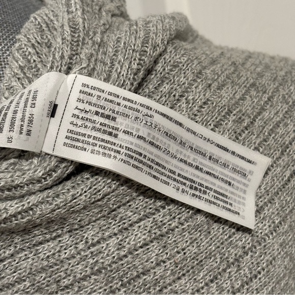 HOLLISTER Women’s Gray Wrap Sweater‎ SIZE XS Lightweight Long Sleeveve - Picture 5 of 5